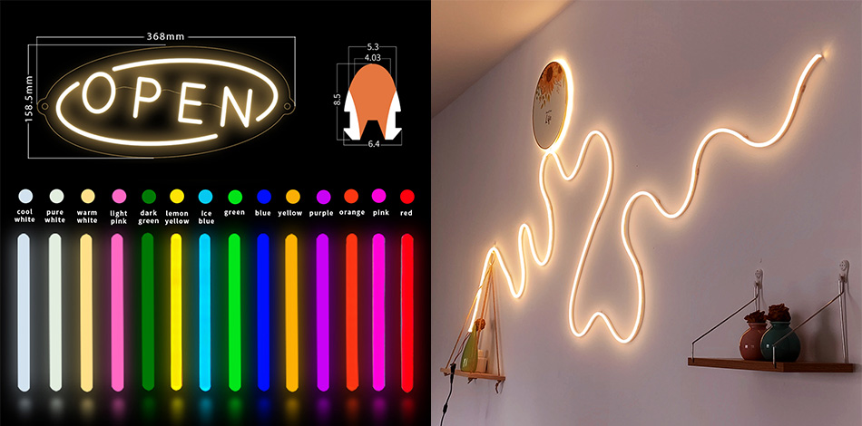 Refurbished second neon light clearance sale
