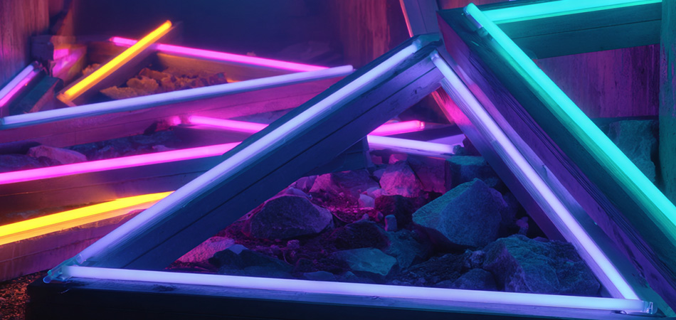 Waterproof neon wall lights for outdoor decor