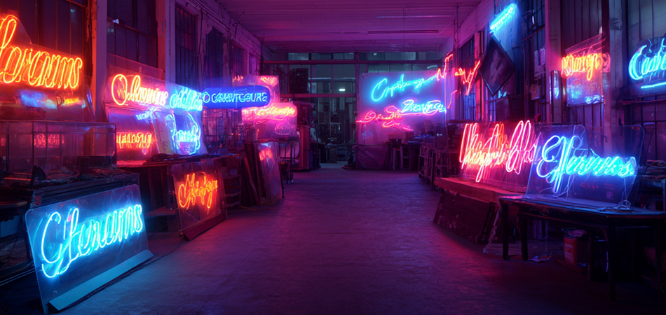 Certified second-hand neon light suppliers