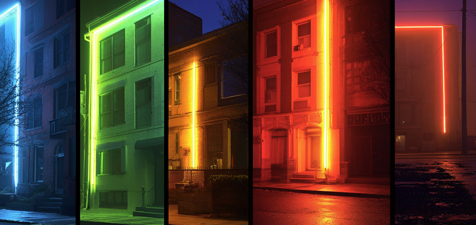 neon strip lights