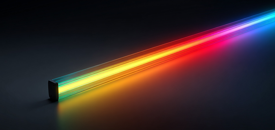 Energy-efficient silicone neon strip