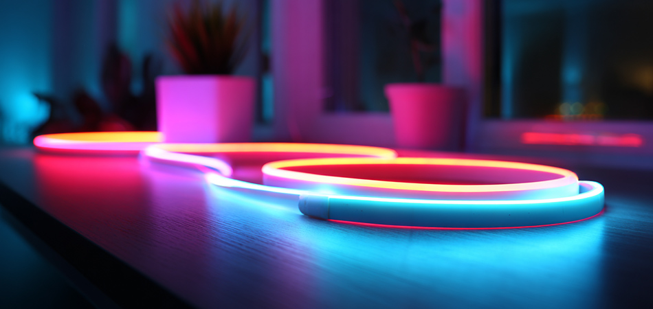 RGB silicone neon light strip