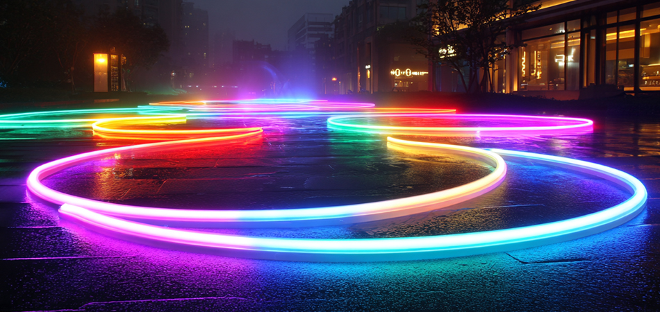 IP68 waterproof outdoor silicone neon strip lights