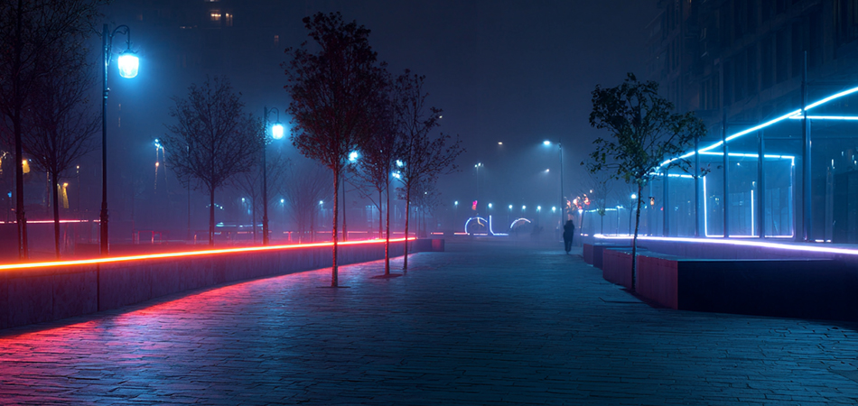 UV-resistant outdoor silicone neon lighting systems