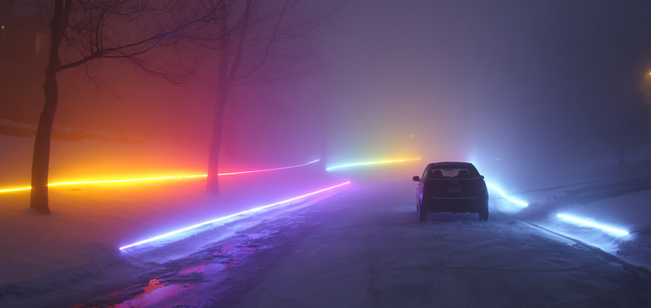Heavy-duty silicone neon strips for harsh weather