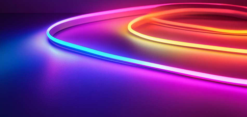 Dimmable silicone neon LED strip controllers