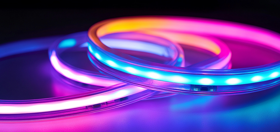 Shatterproof silicone neon LED strip lights
