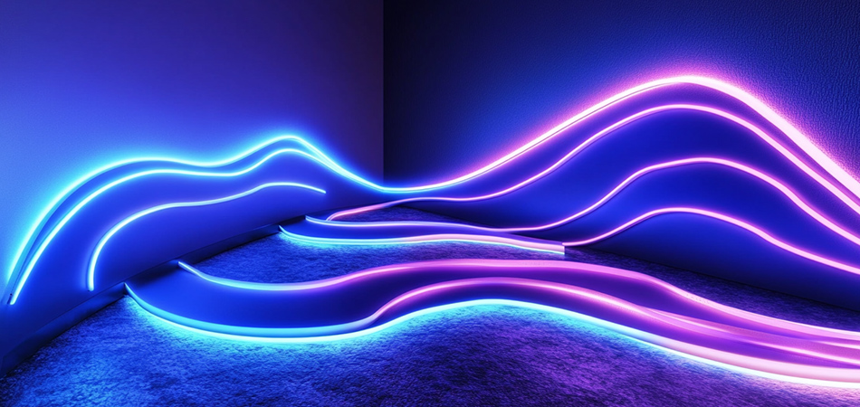 12V silicone neon LED strip for marine use