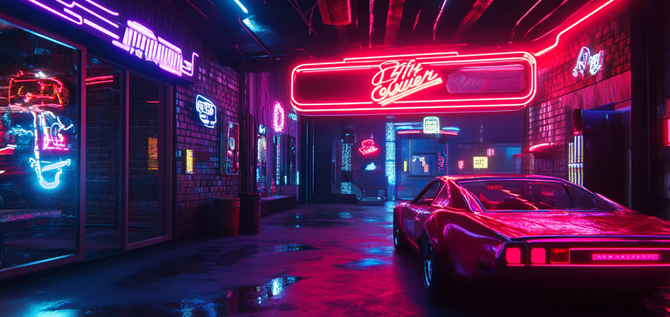 neon strip lights