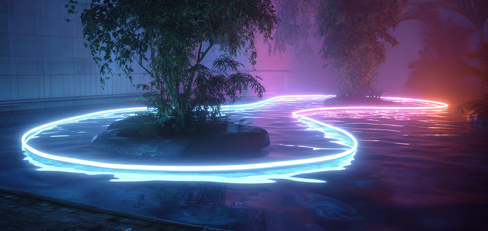 IP69K-rated waterproof silicone neon lighting