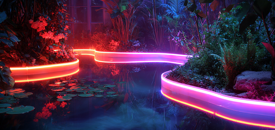 Waterproof silicone neon strip with lifetime warranty