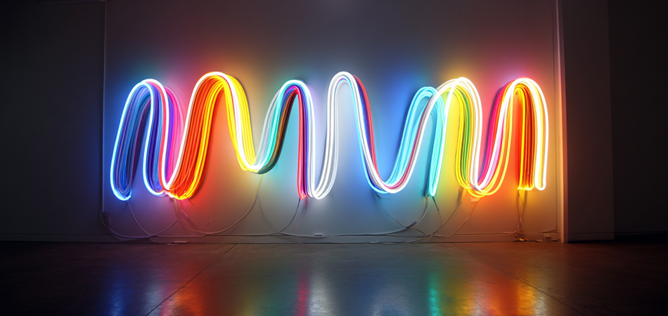 Custom neon letters with magnetic mounting systems