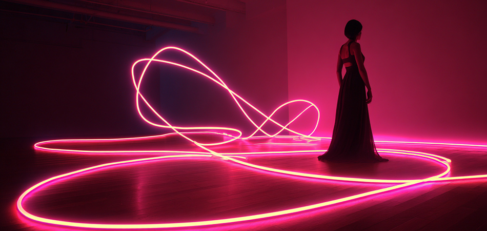 Flexible neon strips