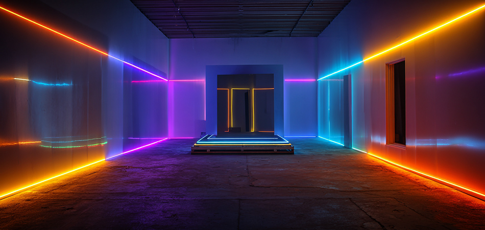 Reusable cuttable neon strip lighting kits