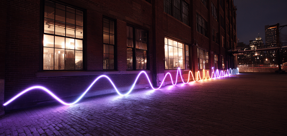 Flexible neon strips