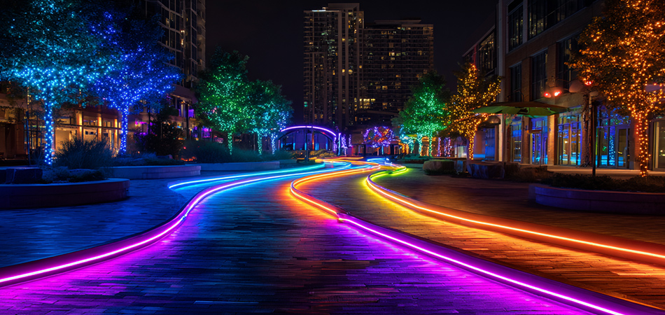 UV-resistant waterproof RGB neon flex strips