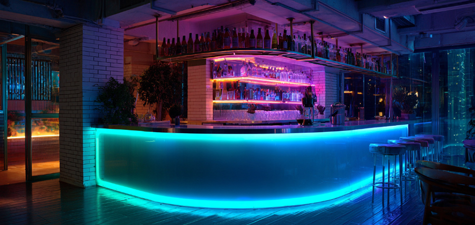 12V low-voltage RGB neon bar counter lights 12V low-voltage RGB neon bar counter lights