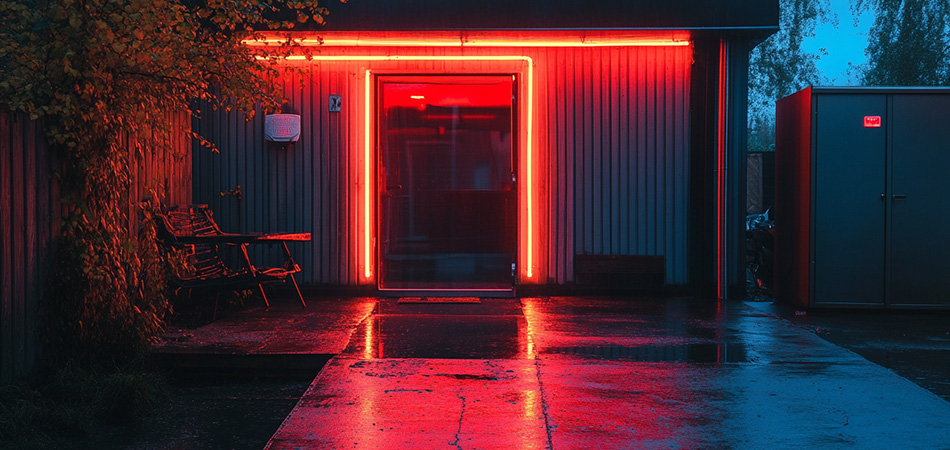 Heavy-duty weatherproof neon strips for extreme climates