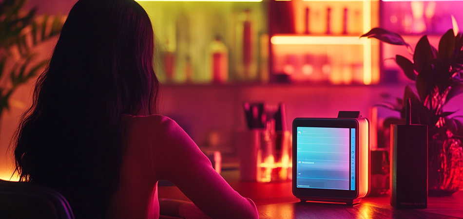 Mini smart neon light