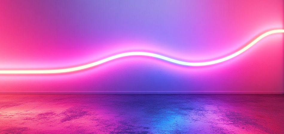Separated LED neon strip