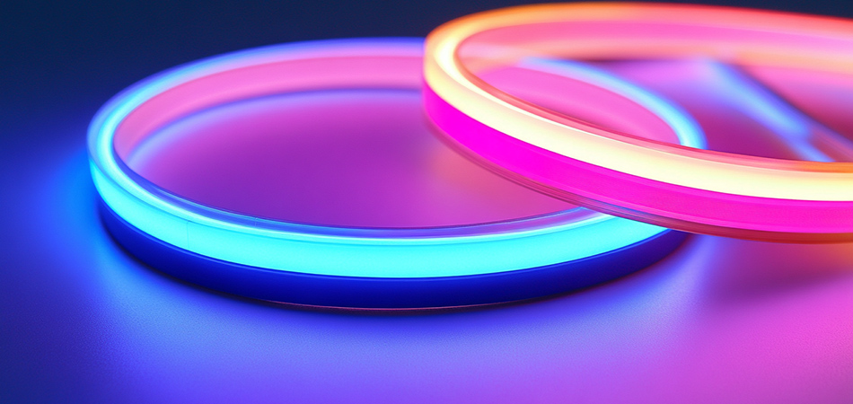 Colored silicone neon strip Colored silicone neon strip