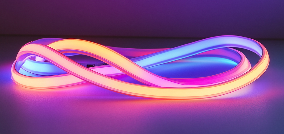 Silicone neon led strip
