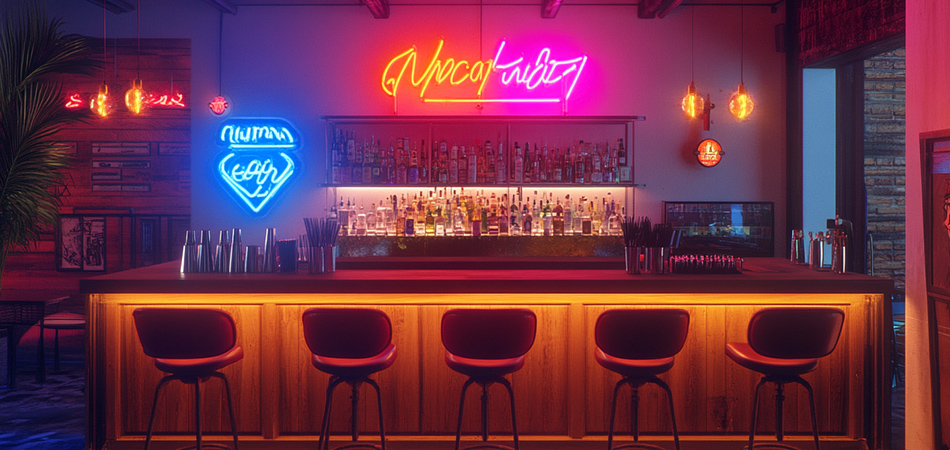 Custom LED neon bar signs Custom LED neon bar signs