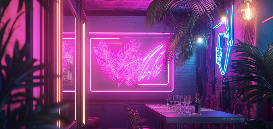 Waterproof custom neon shop signs