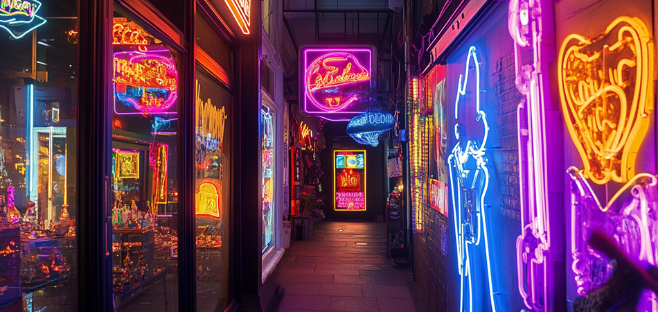 Affordable custom neon name signs