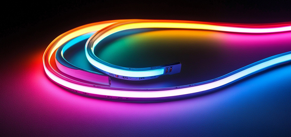 Waterproof RGB neon strip lights