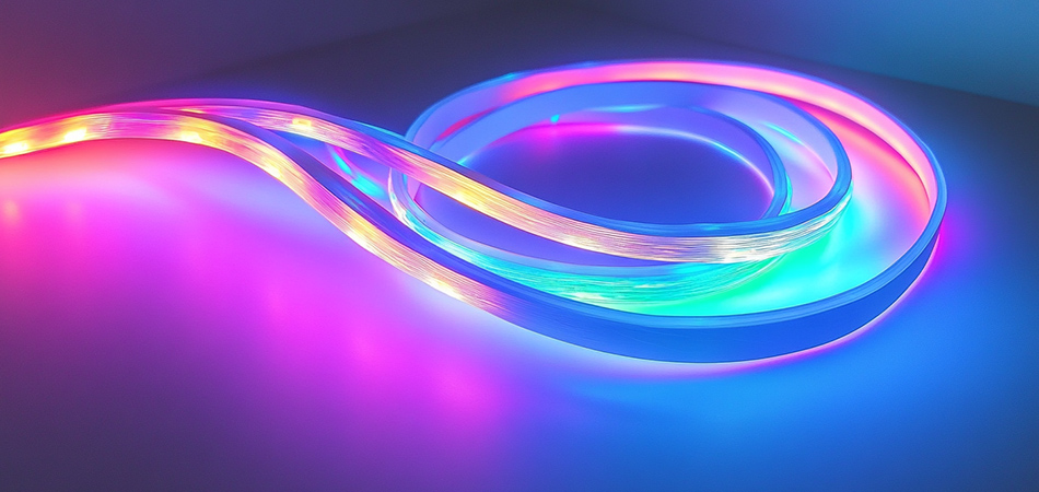 Cuttable RGB neon light strips