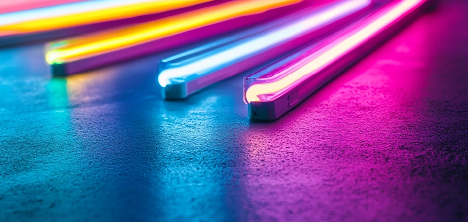 24V low voltage neon strip lights