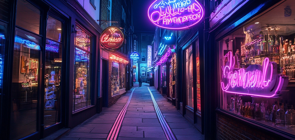 Custom neon sign makers near me