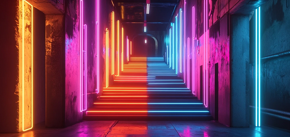 European neon light distributors