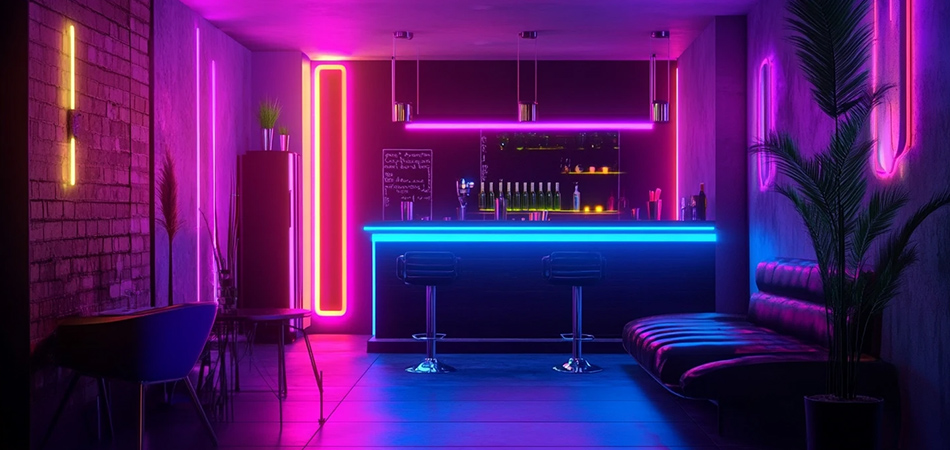 Smart neon lighting
