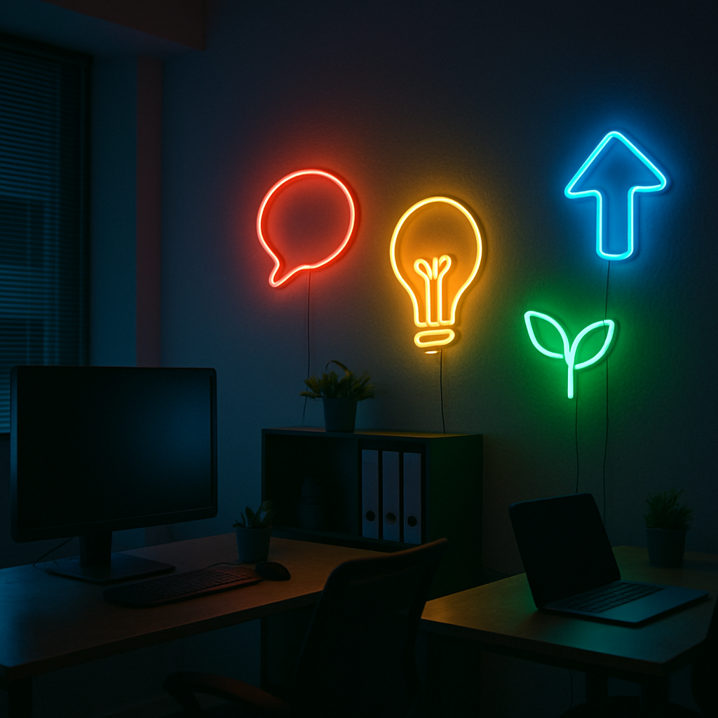 mini neon light
