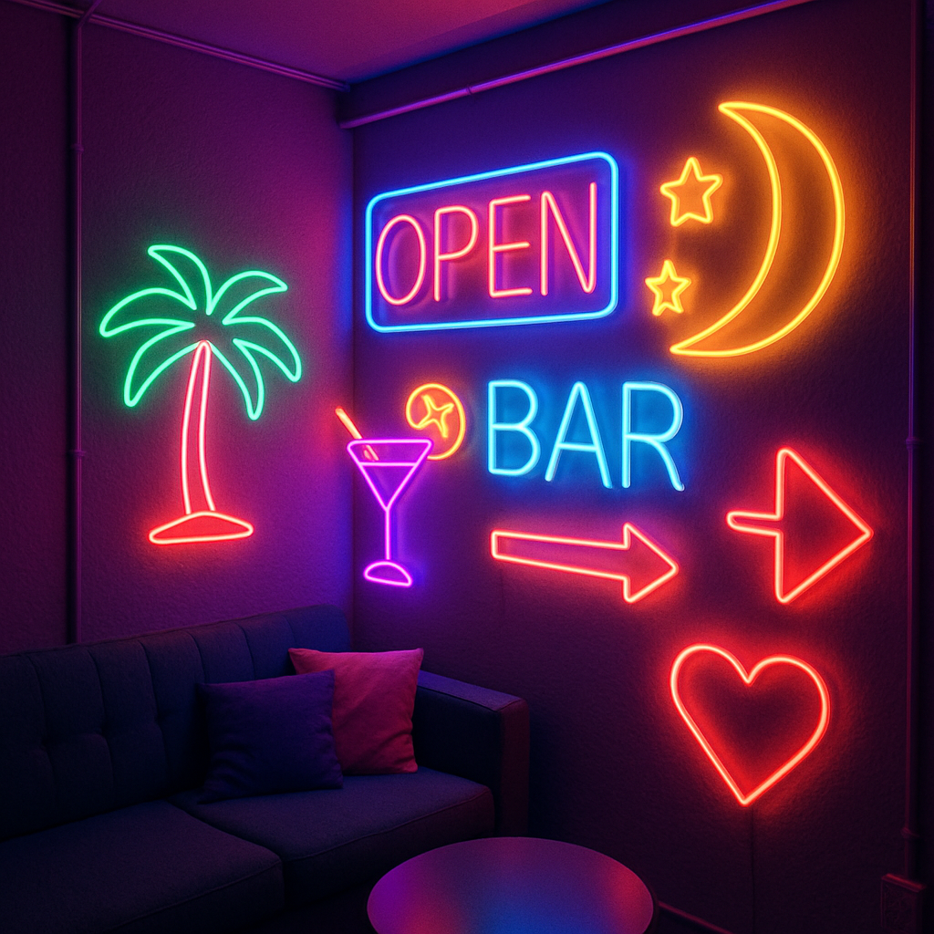 mini neon light