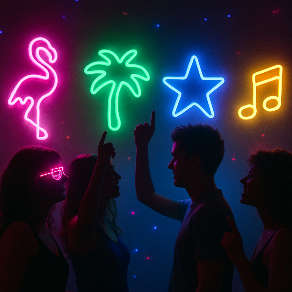 mini neon light