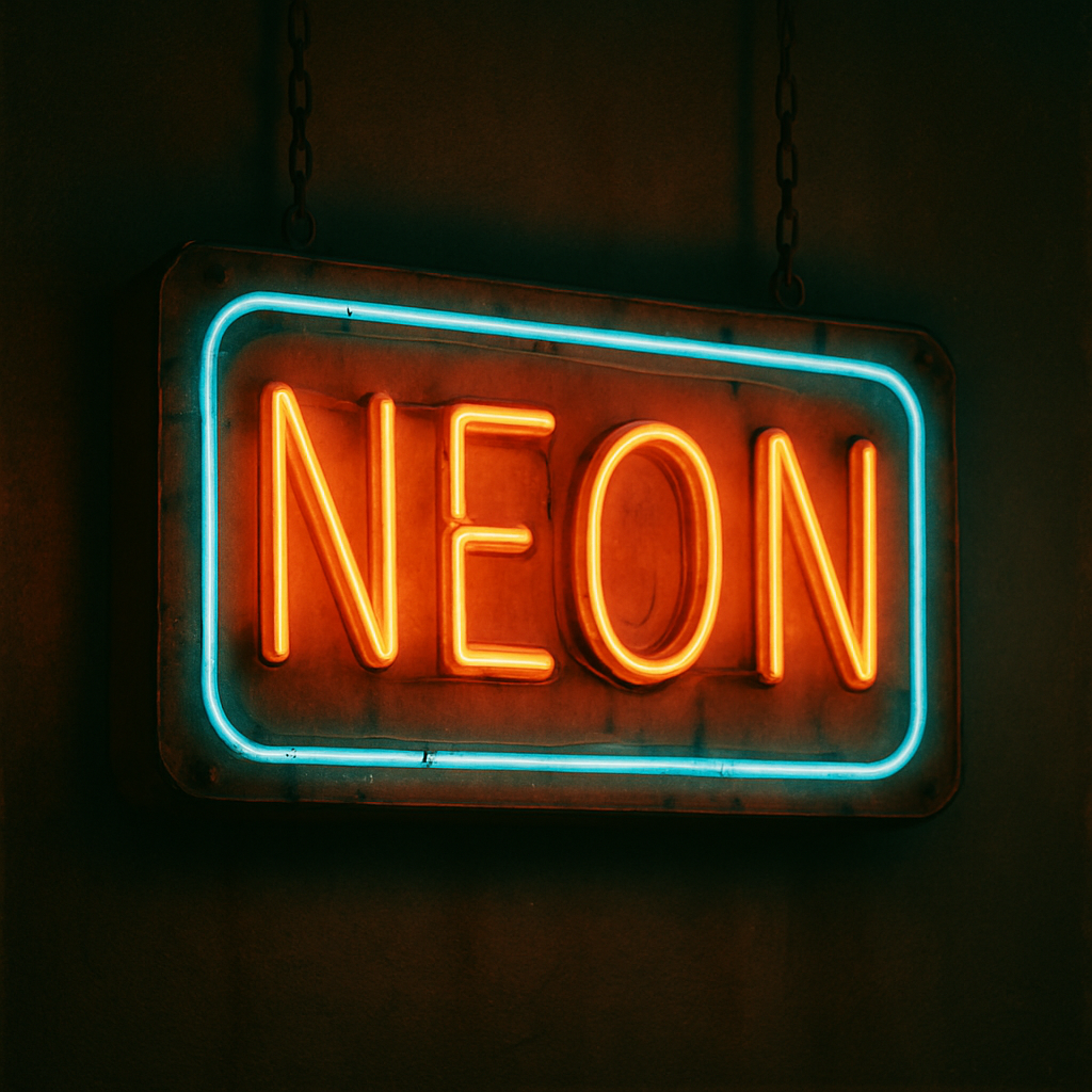 mini neon light