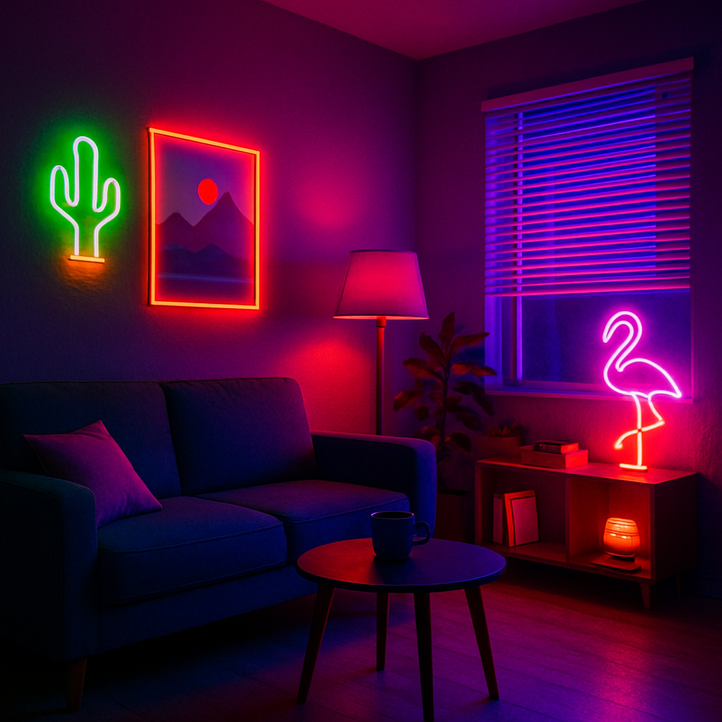 mini neon light