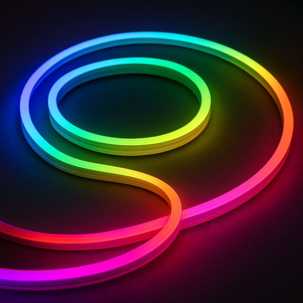 RGB silicone neon light strip RGB silicone neon light strip