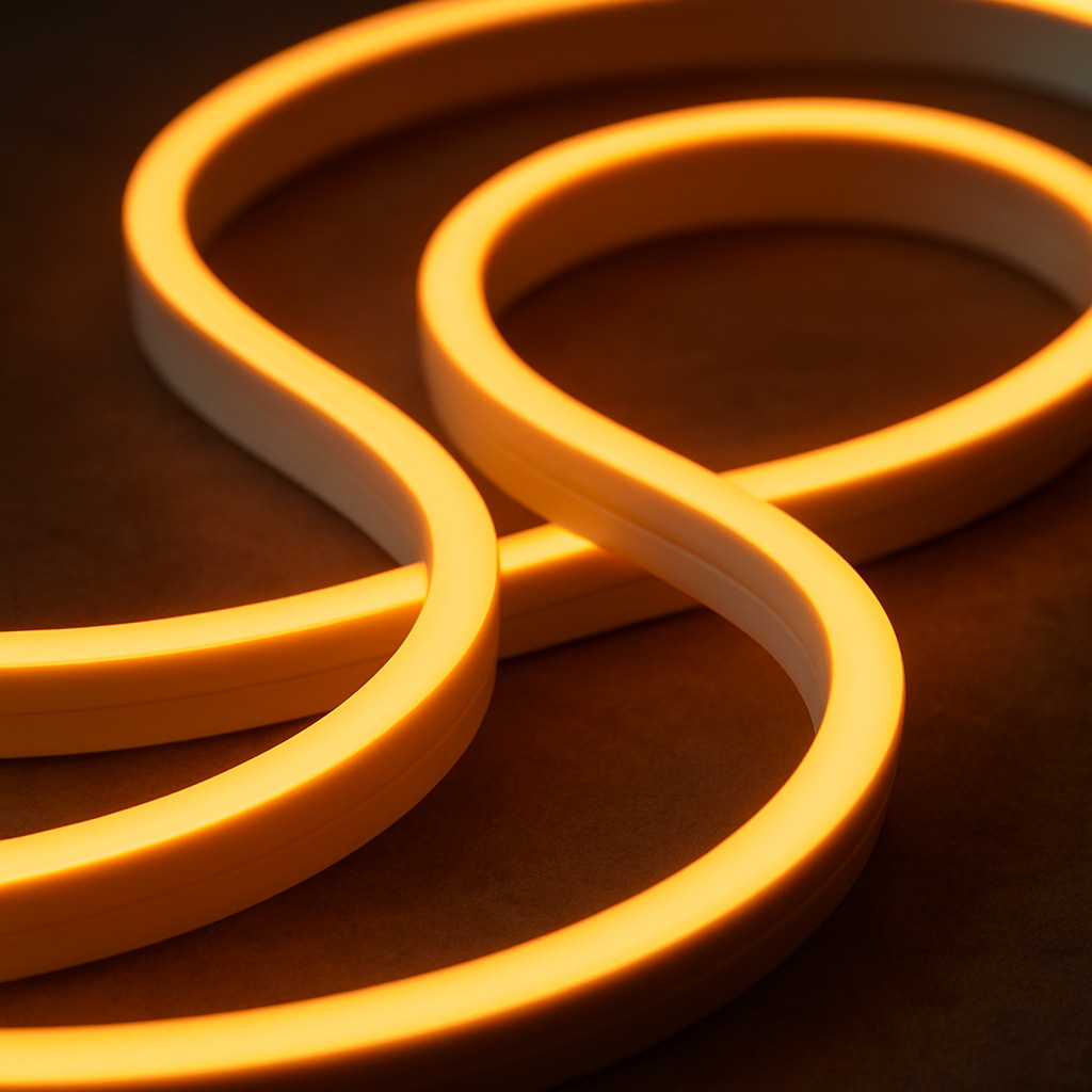 Outdoor silicone neon light strip