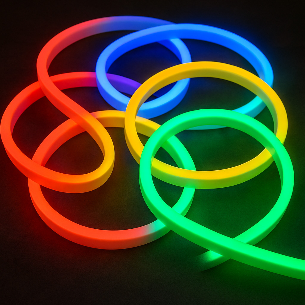 Silicone neon led strip