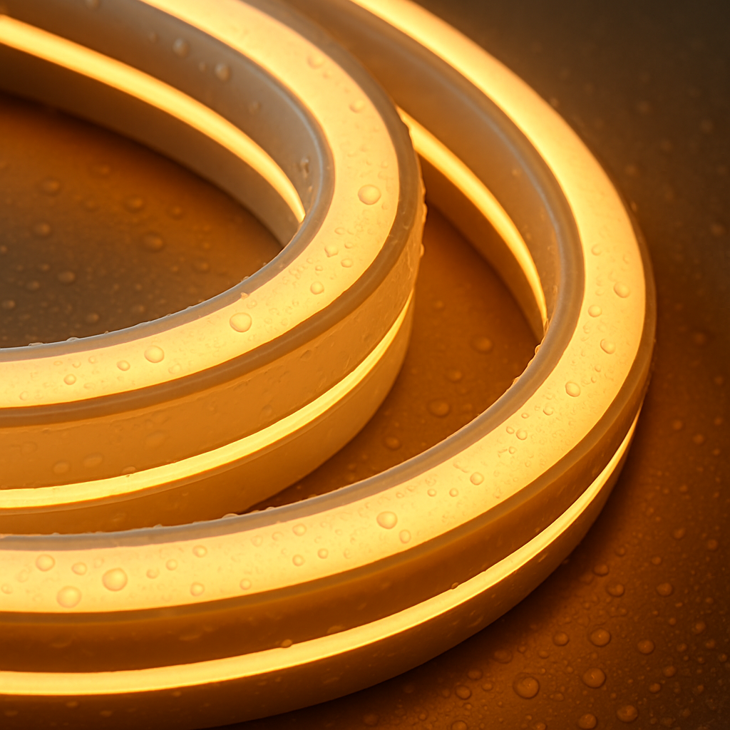 Waterproof silicone neon light strip