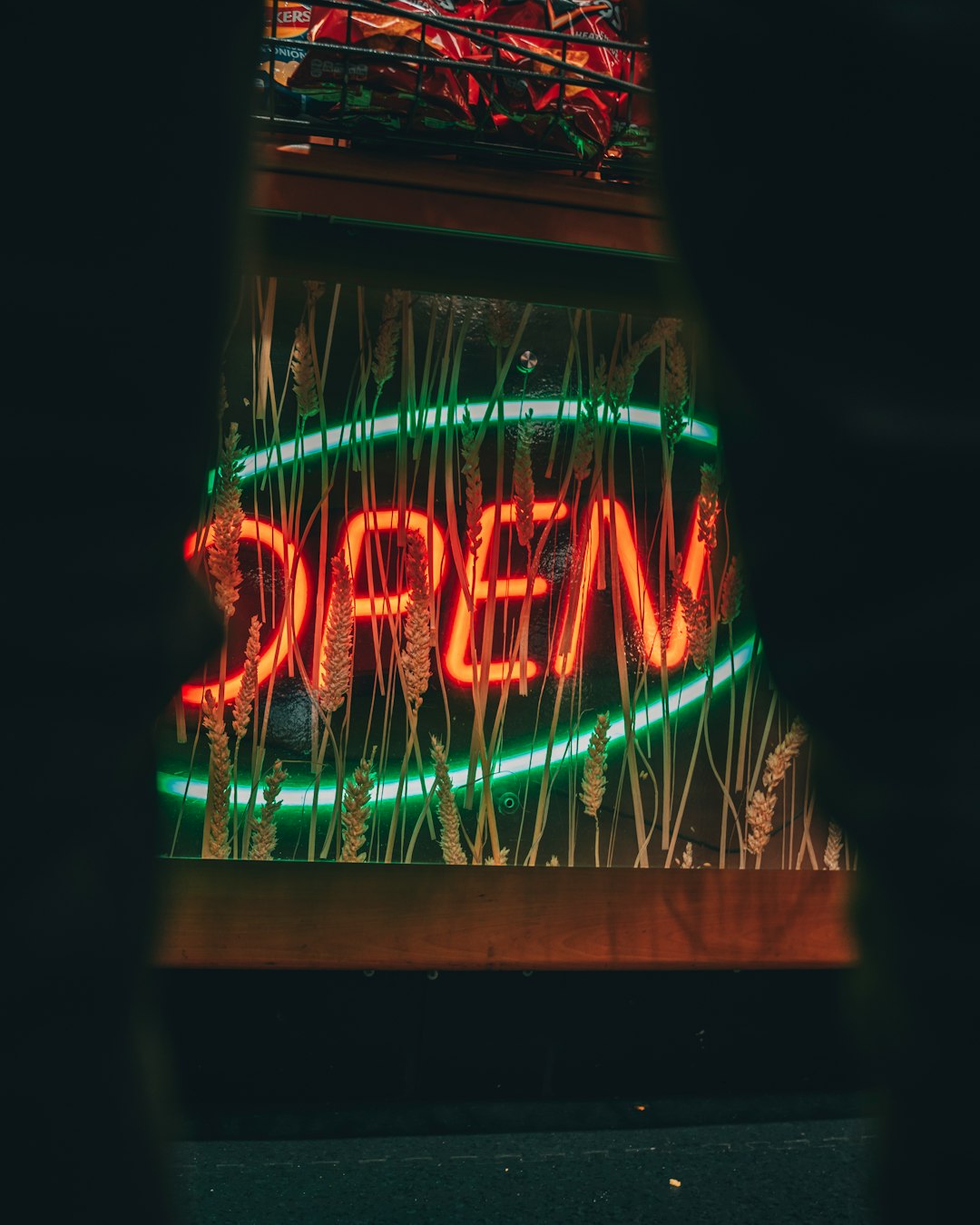 open sign