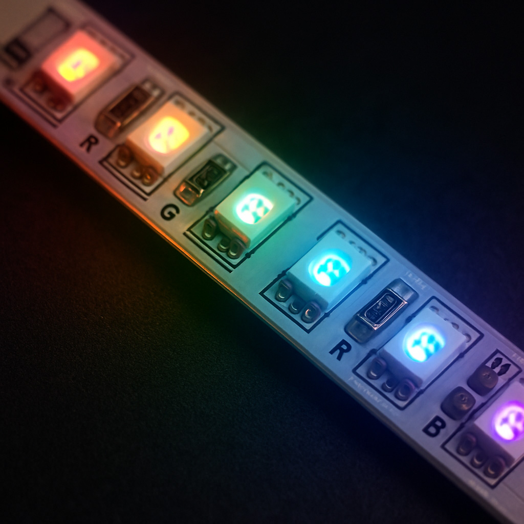 Flexible RGB neon light strips Flexible RGB neon light strips