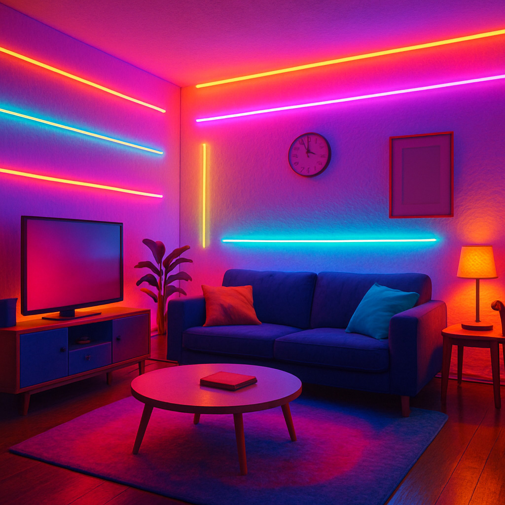 Flexible neon strips Flexible neon strips