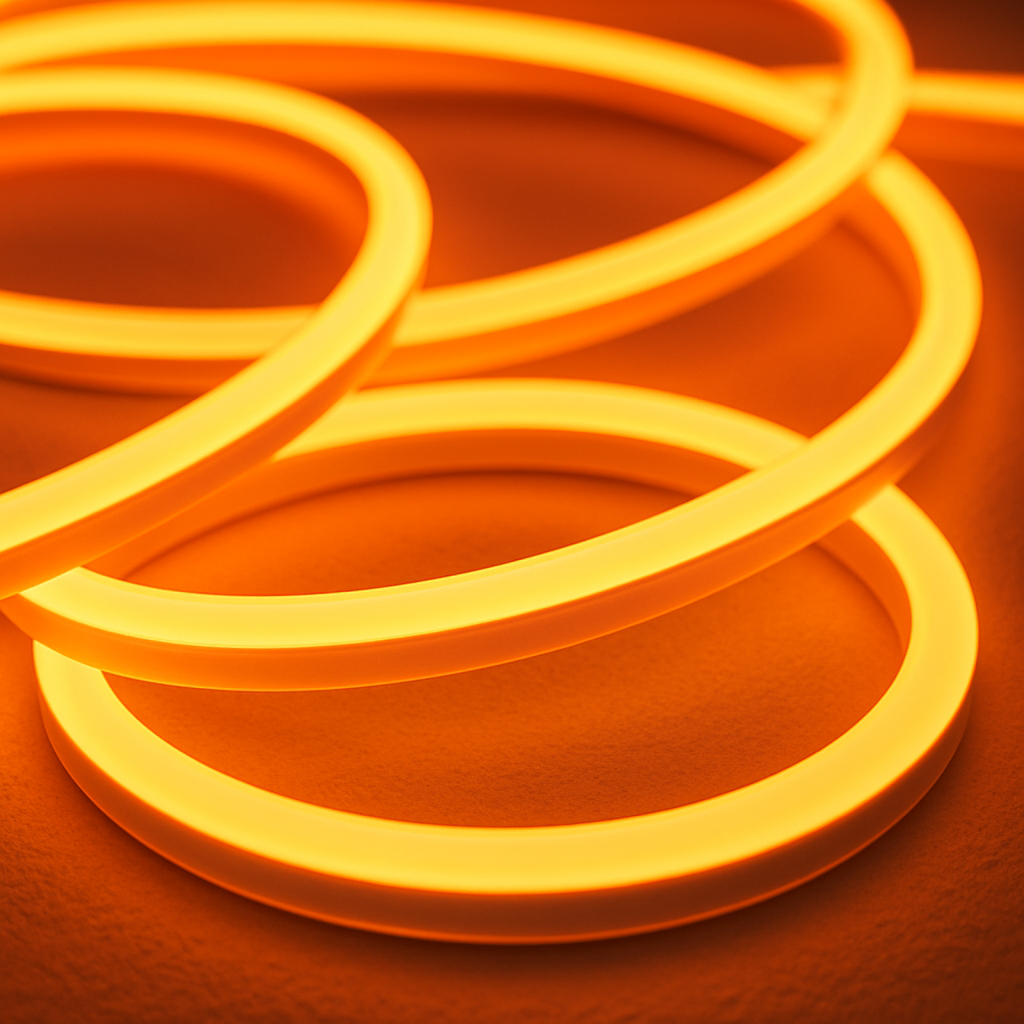 Flexible neon strips