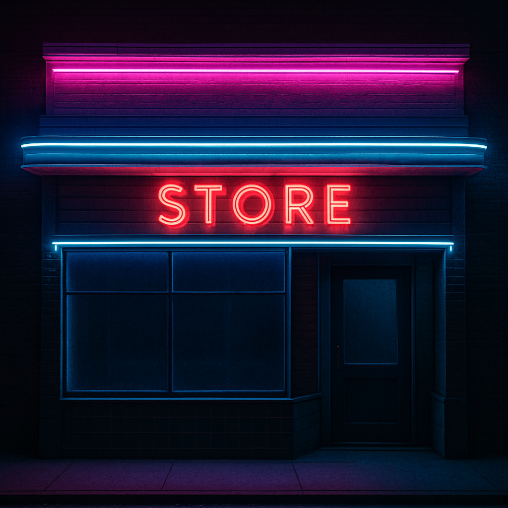 Flexible neon strips for commercial use