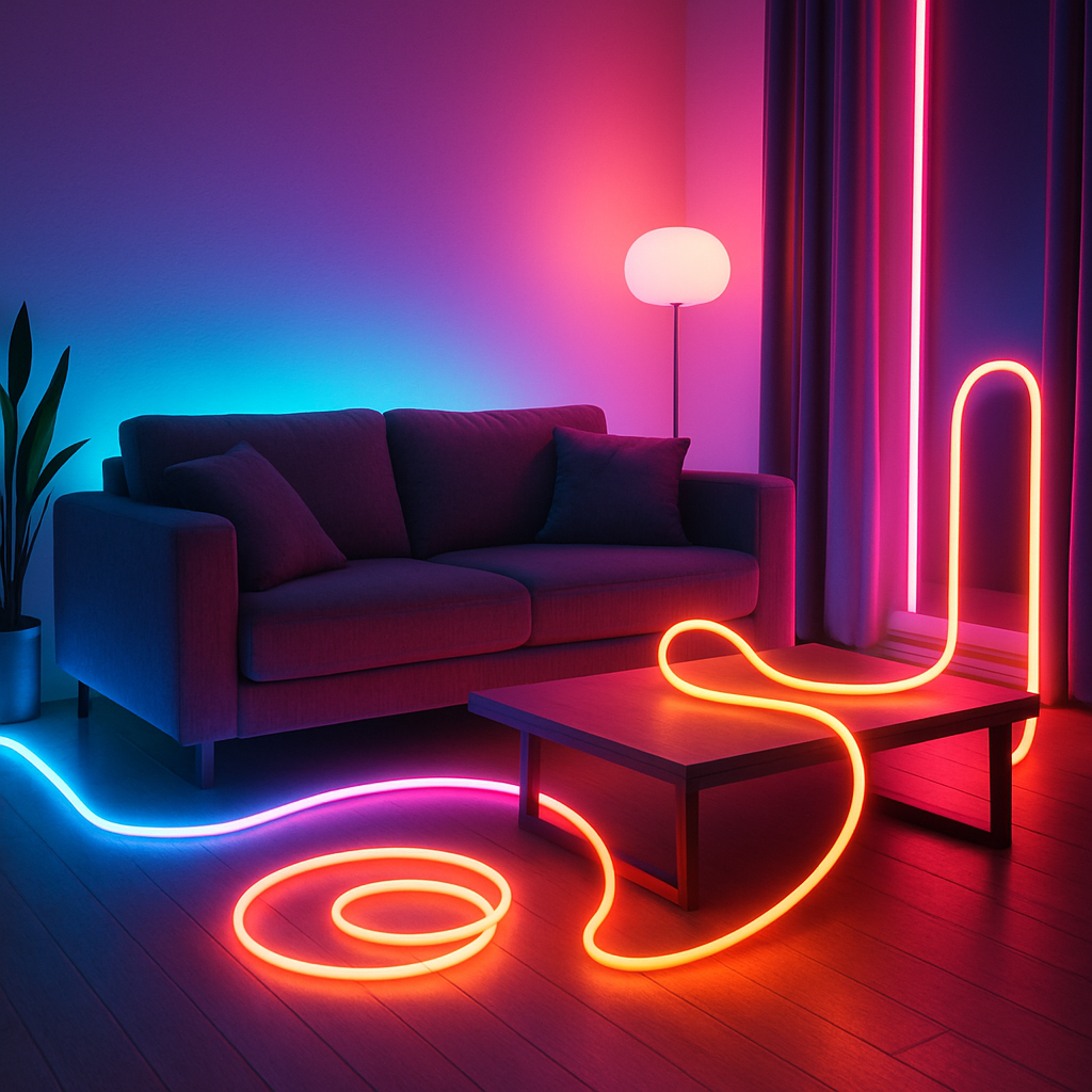 Flexible neon strips Flexible neon strips